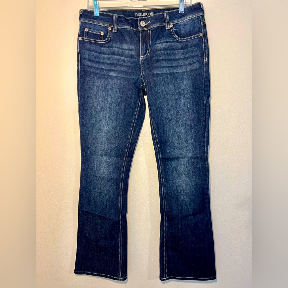 Maurice’s Dark Wash Bootcut Jeans, 9/10S